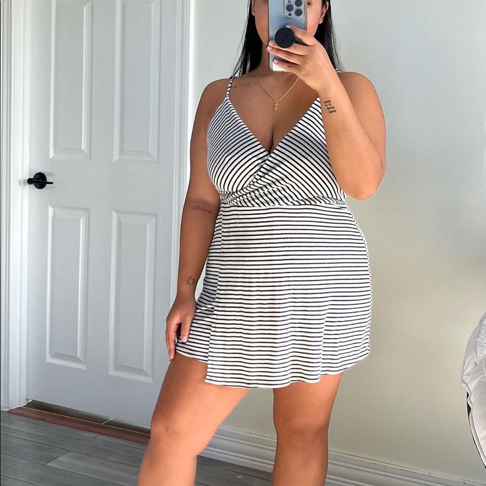 Urban Outfitters Striped Romper